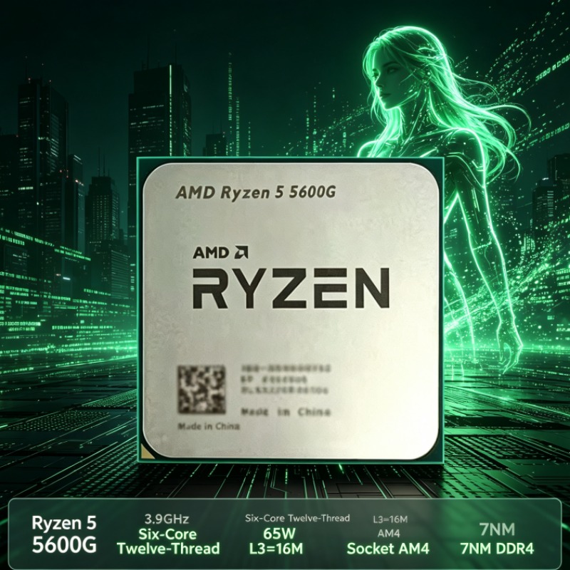 Amd Cpu Ryzen 5 - معالج AMD Ryzen 5 5600G CPU