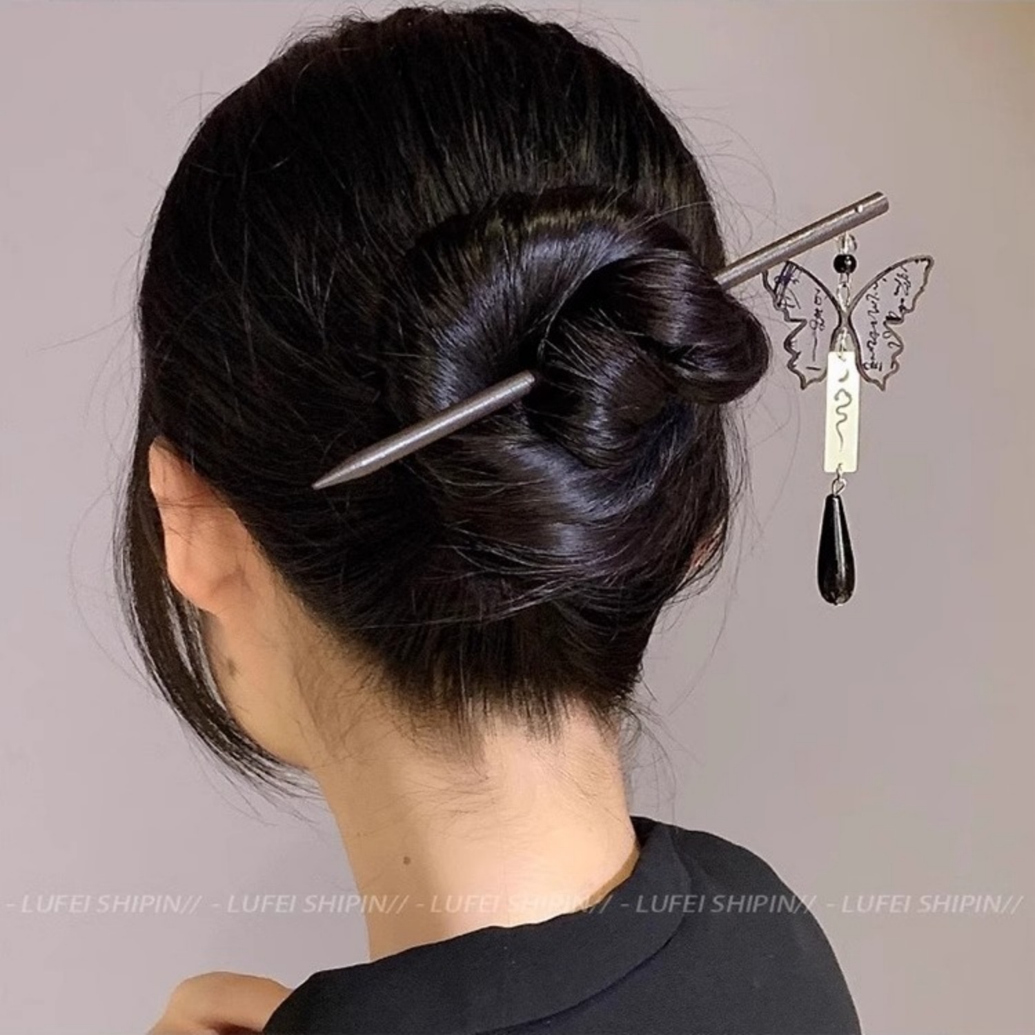 ضوء فاخر خشبي شرابة دبوس الشعر - مراجعة Tech Accessories For Women وسعره