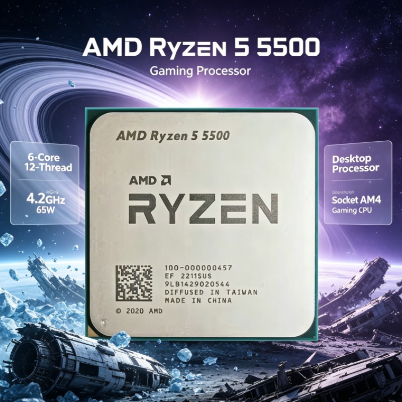معالج AMD Ryzen 5 5500 AM4 للك - مراجعة Amd Cpu Ryzen 5 وسعره