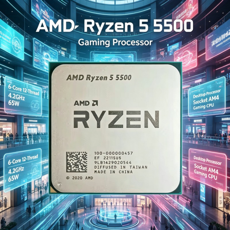 معالج AMD Ryzen 5 5500 AM4 للك - مراجعة Amd Cpu Ryzen 5 وسعره