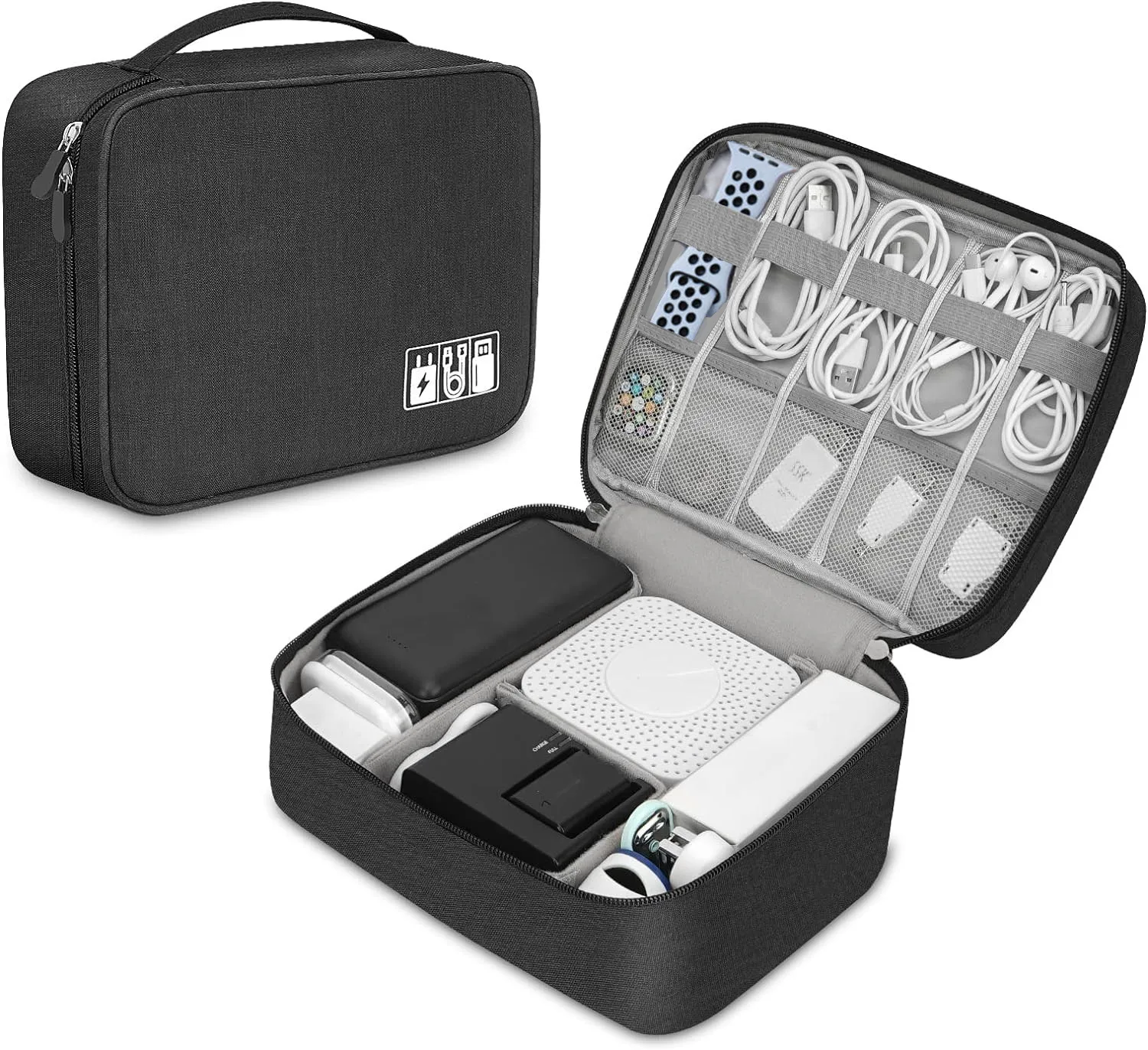 حافظة تنظيم تقنية محمولة لتخزي - مراجعة Tech Accessories Types وسعره