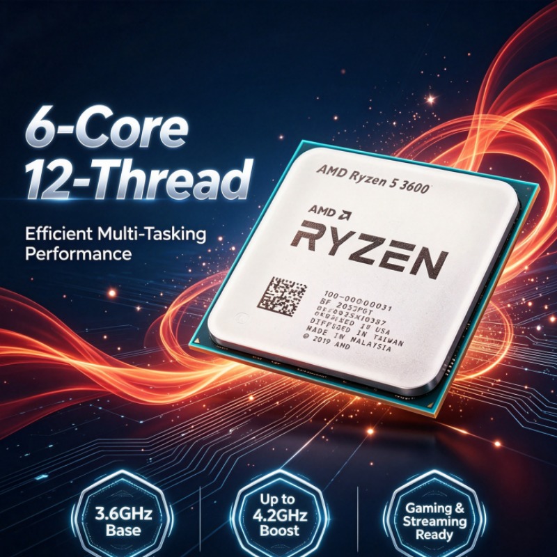 معالج Ryzen 5 3600 سداسي النوا - مراجعة Amd Cpu Ryzen 5 وسعره