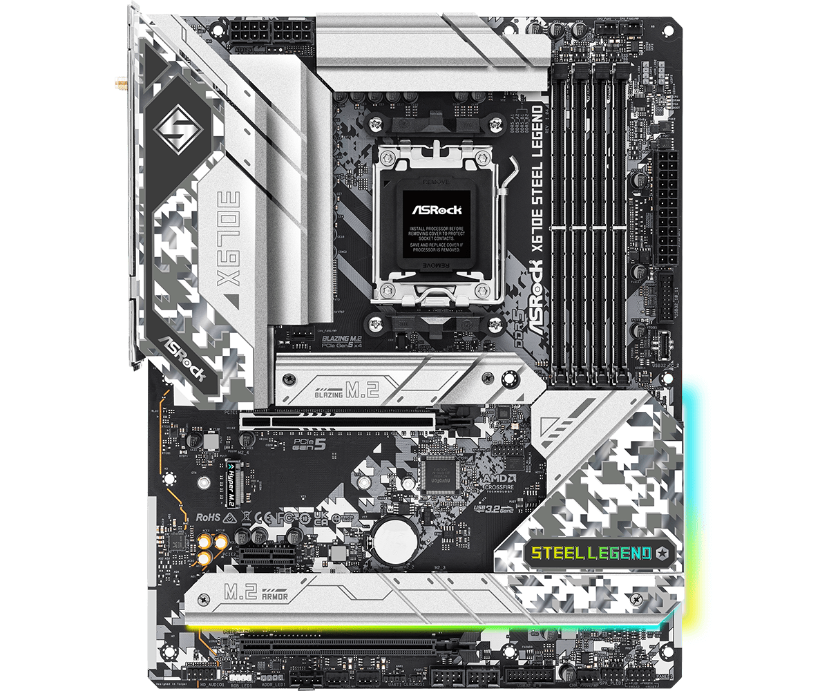 لوحة أم ASROCK X670E STEEL LEG - مراجعة Amd Cpu Ryzen 5 وسعره