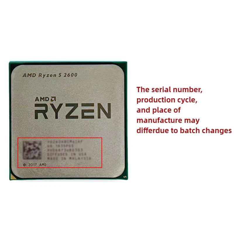 معالج AMD Ryzen 5 2600 (إصدار  - مراجعة Amd Cpu Ryzen 5 وسعره
